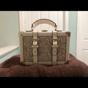 Aldo glitter box purse.